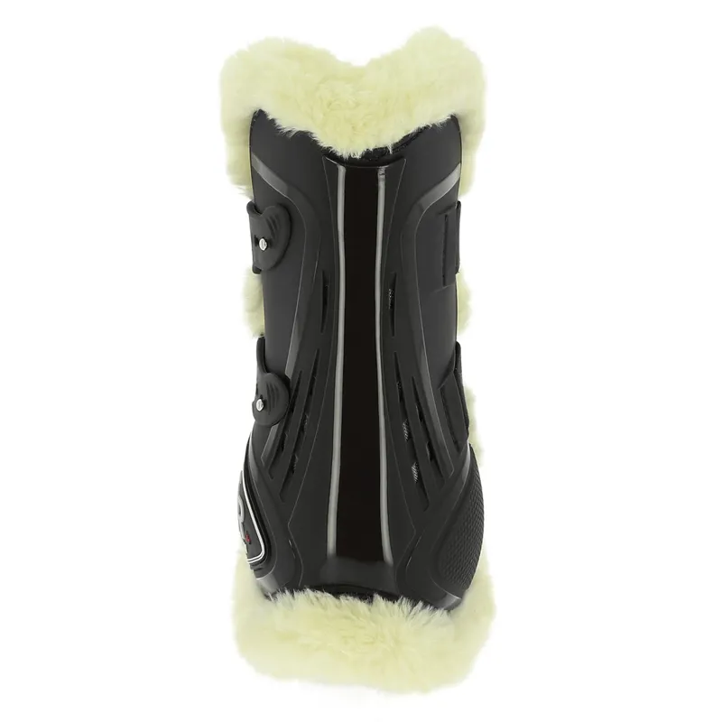 Norton XTR Billet Tendon Boots with Synthetic Sheepskin - Black-1