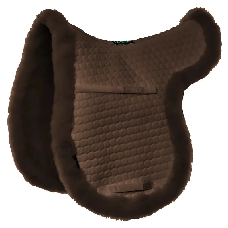NuuMed Full Wool GP Numnah - Brown