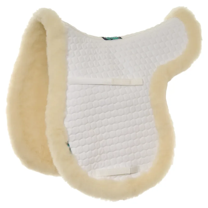 NuuMed Full Wool GP Numnah - White