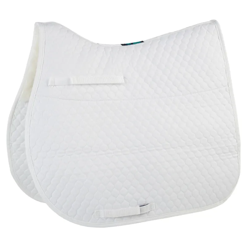 NuuMed Half Wool GP Saddle Pad - White