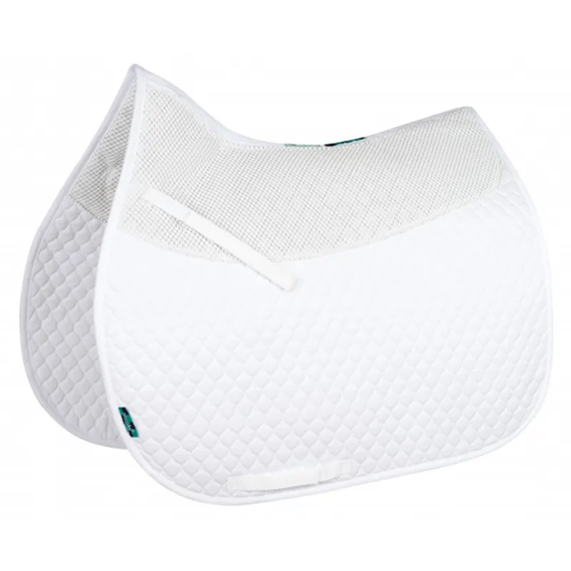 NuuMed HiWither Anti Slip GP Mesh-On-Mesh Saddlecloth - White