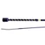 Dever Rider 12 Dressage Whip - Navy/Gold