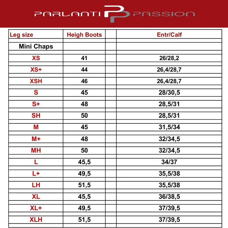 Parlanti Mini Calfskin Elastic Half Chaps - Black-2