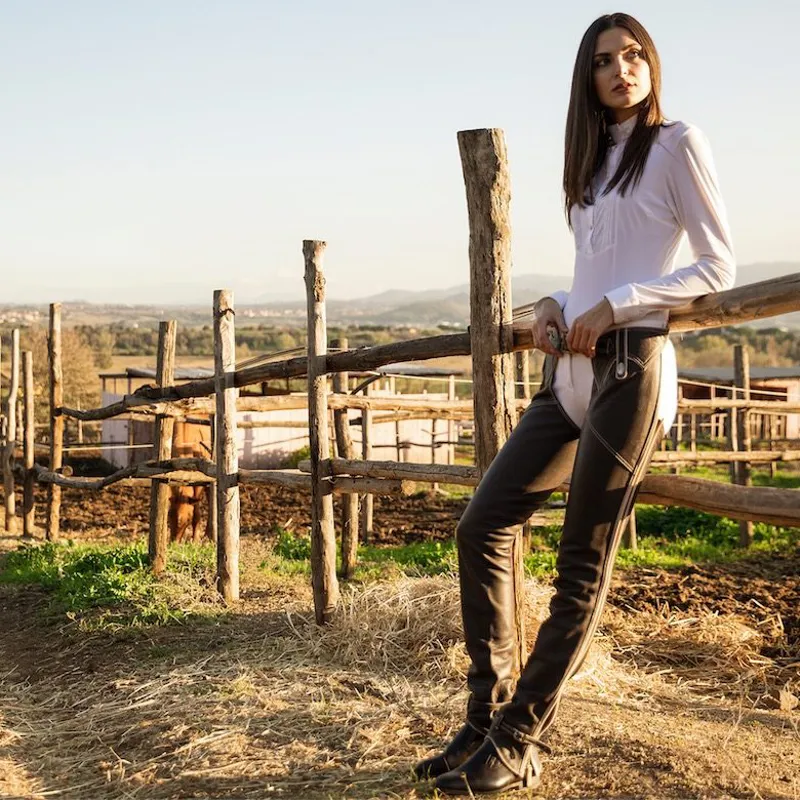 Parlanti Classic Full Chaps - Brown-2