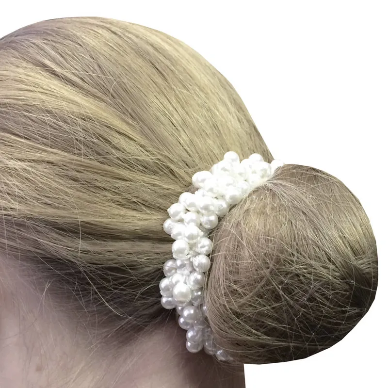Equetech Pearl Beaded Scrunchie
