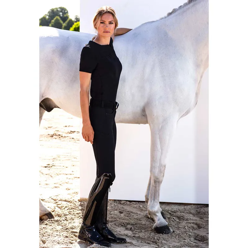 Pikeur Laure Full Grip Ladies Breeches - Nightblue-2