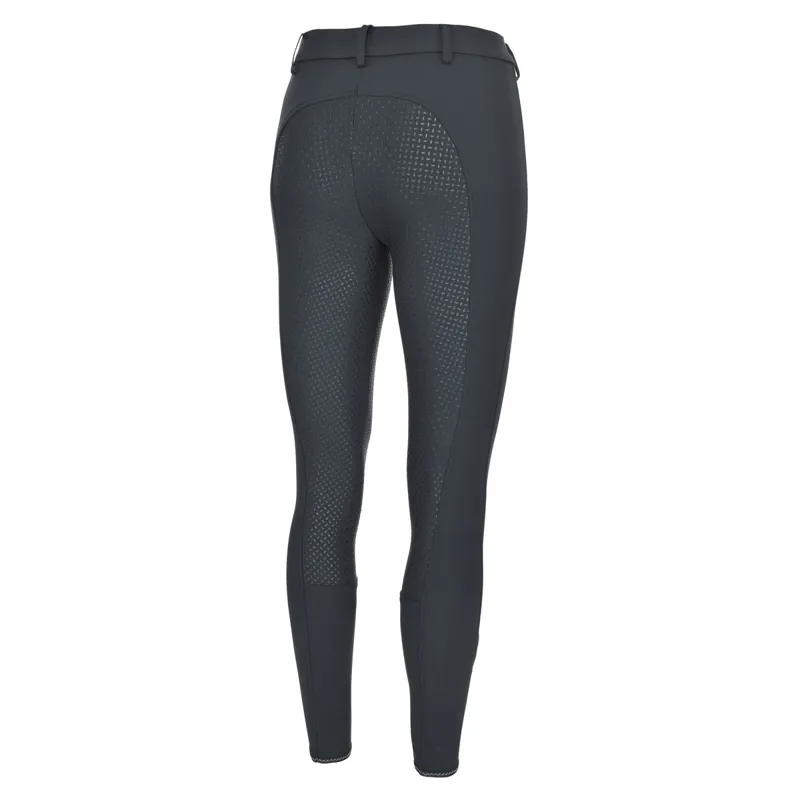 Pikeur Lucinda Grip Full Seat Corkshell Ladies Breeches - Dark Shadow-1