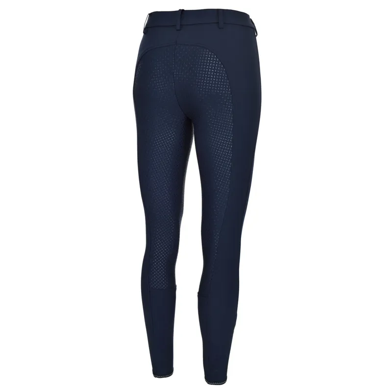 Pikeur Lucinda Grip Full Seat Corkshell Ladies Breeches - Nightblue-1