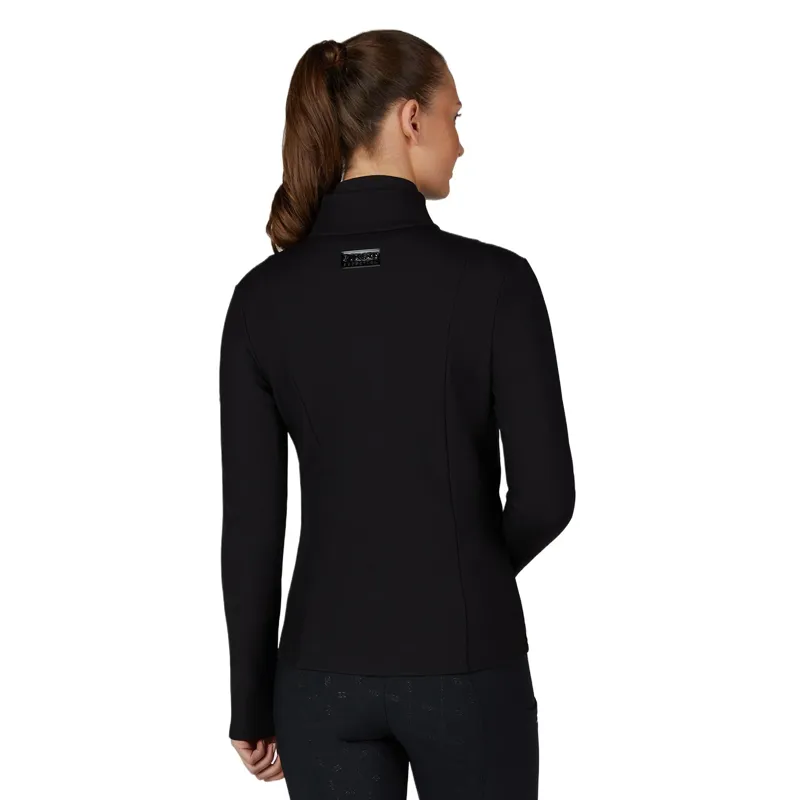 Pikeur Selection 2290 Womens RippedFleece Jacket - Black-1