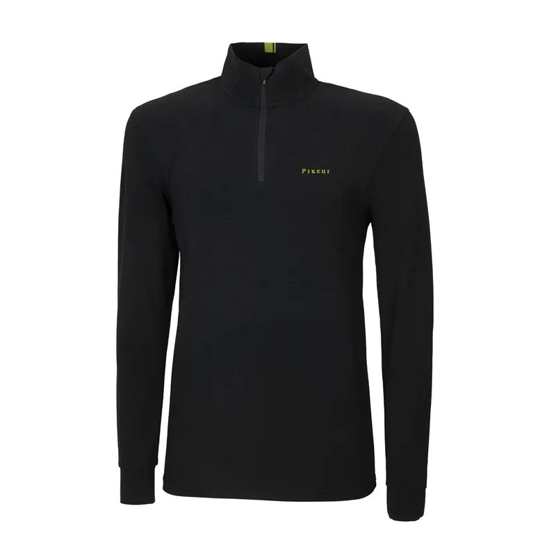 Pikeur Eric Sports Mens Long Sleeve Top - Black