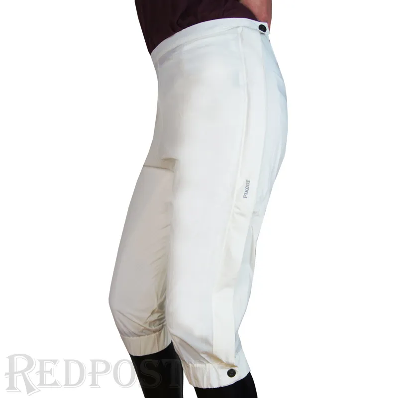 Pikeur Rain Breeches Waterproof Over Trousers - White-1