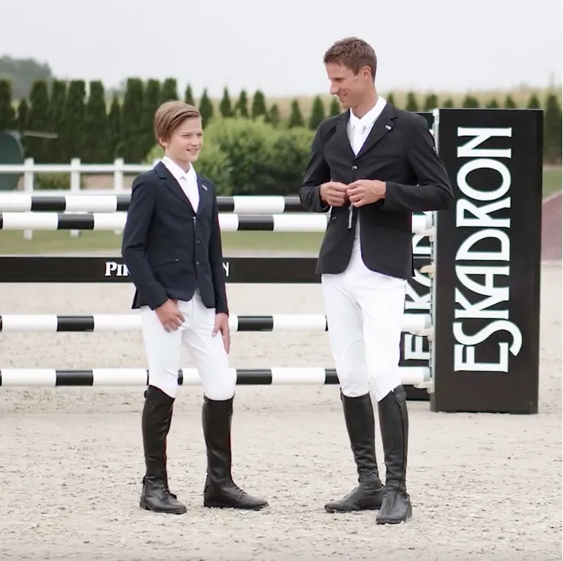 Pikeur Ivo Boys Show Jacket - Navy-3