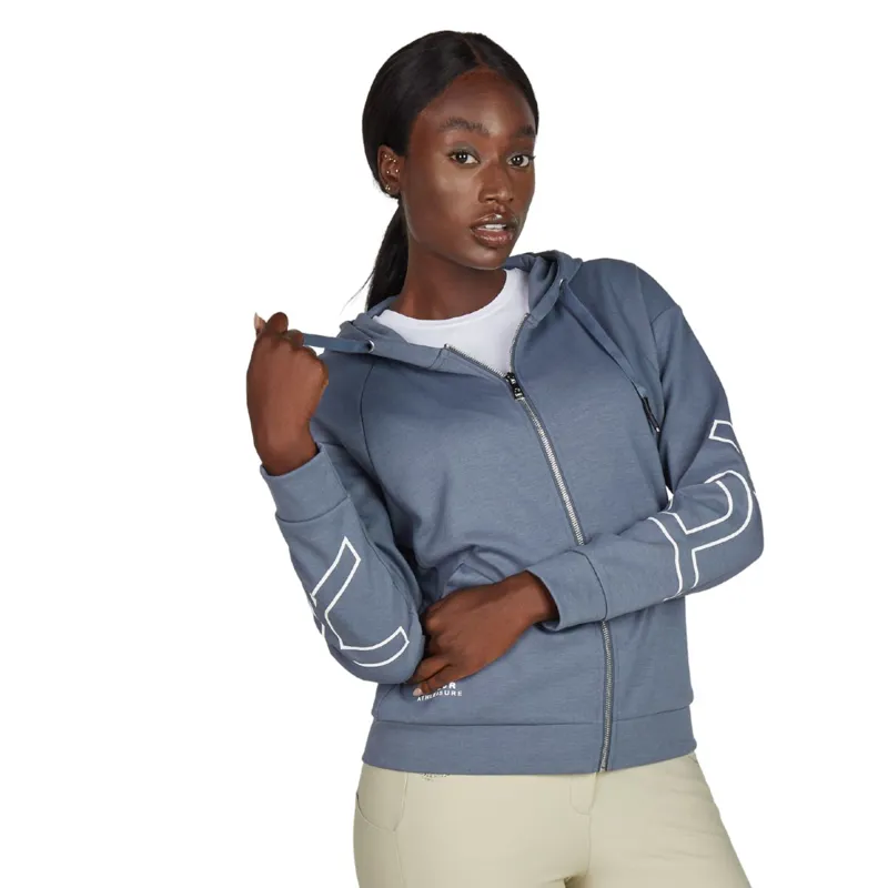 Pikeur Athleisure 1286 Womens Hoody - Ash Blue-2