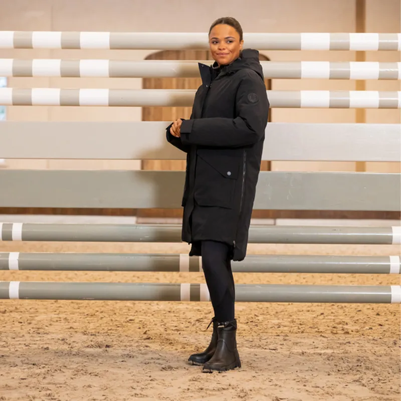 Pikeur Athleisure 8021 Waterproof Womens Raincoat - Black-8