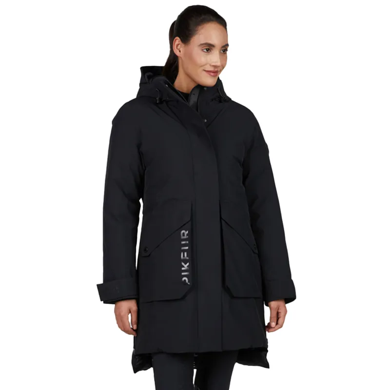 Pikeur Athleisure 8021 Waterproof Womens Raincoat - Black