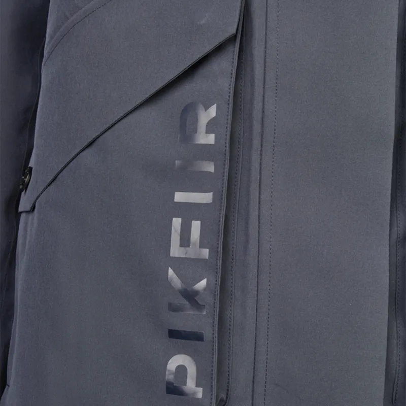 Pikeur Athleisure 8021 Waterproof Raincoat - Graphite Blue-4