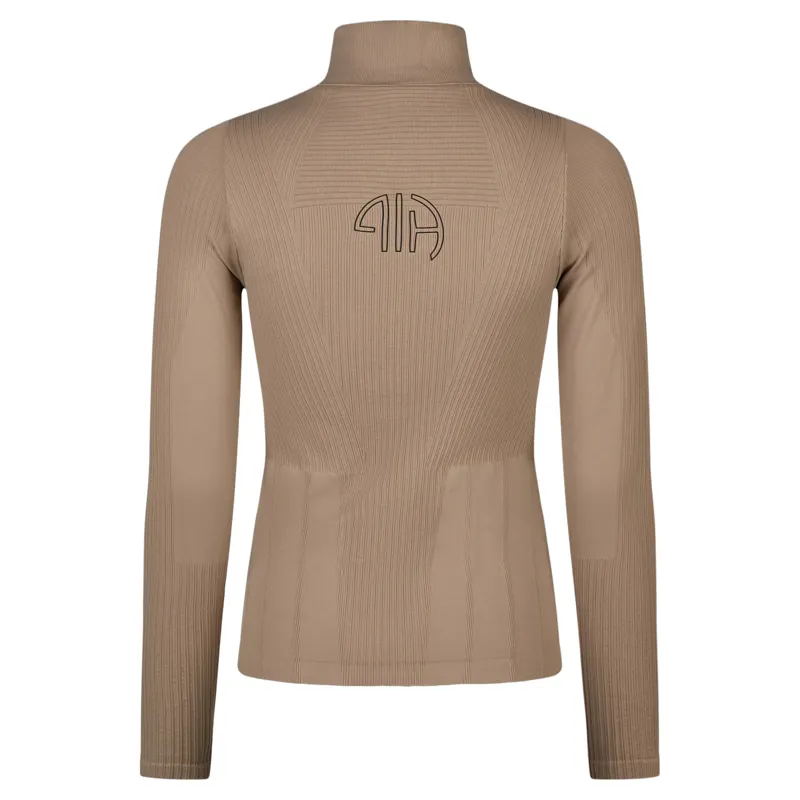 Pikeur Athleisure 2289 3D Knit Womens Shirt - Mocha Cream-3
