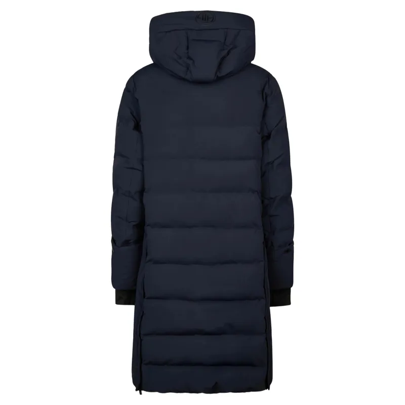 Pikeur Athleisure 2021 FlexQuilt Womens Long Raincoat - Nightblue-1