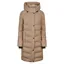 Pikeur Athleisure 2021 FlexQuilt Womens Long Raincoat - Mocha Cream