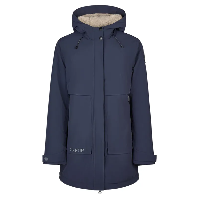 Pikeur Athleisure 2022 Womens Waterproof Parka - Nightblue-3
