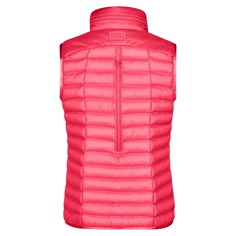 Pikeur Athleisure 1004 Womens Quilted Gilet - Raspberry Pink-1