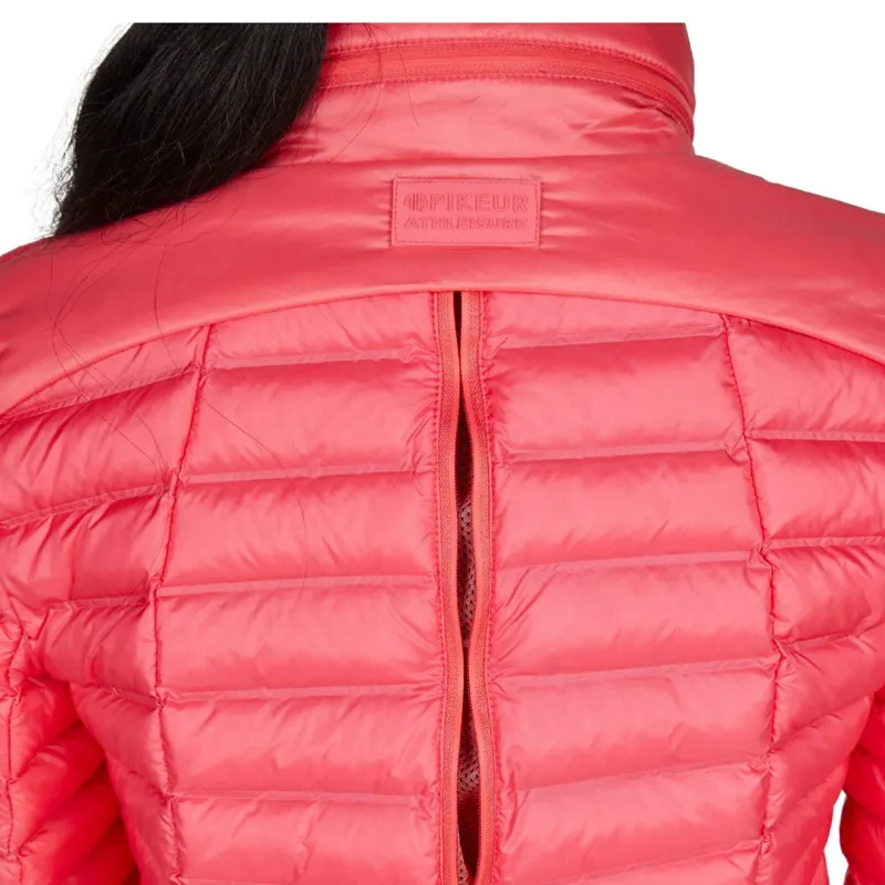 Pikeur Athleisure 1023 Womens Quilted Jacket - Raspberry Pink-4