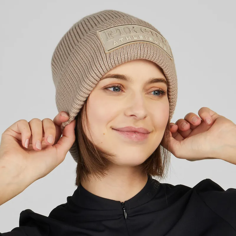 Pikeur Athleisure 6855 Beanie Hat - Sandstorm-1