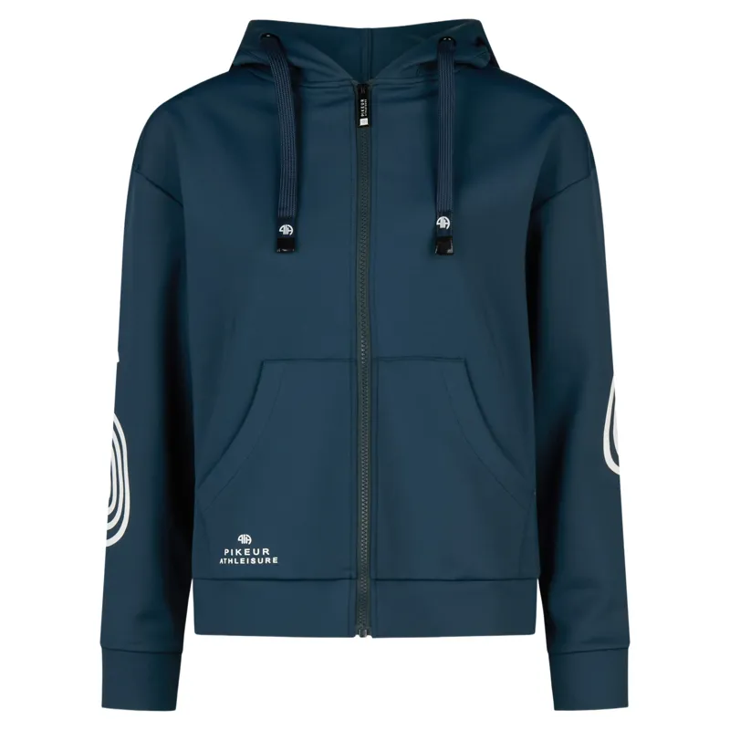 Pikeur Athleisure 2286 Womens Zip Hoodie - Pine Green-3
