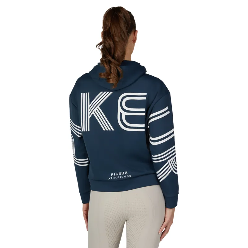 Pikeur Athleisure 2286 Womens Zip Hoodie - Pine Green-1