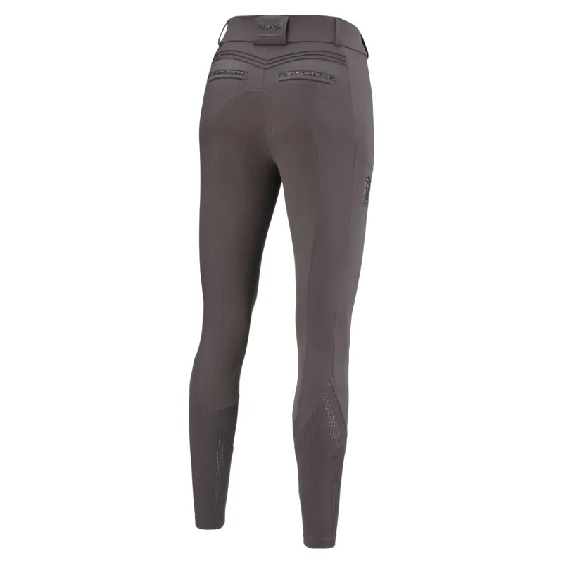 Pikeur Selection Ceelina SD Full Grip Womens Breeches - Basalt Grey-3