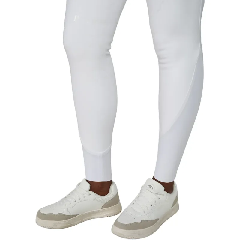 Pikeur Ceelina SD Full Grip Womens Competition Breeches - White-6
