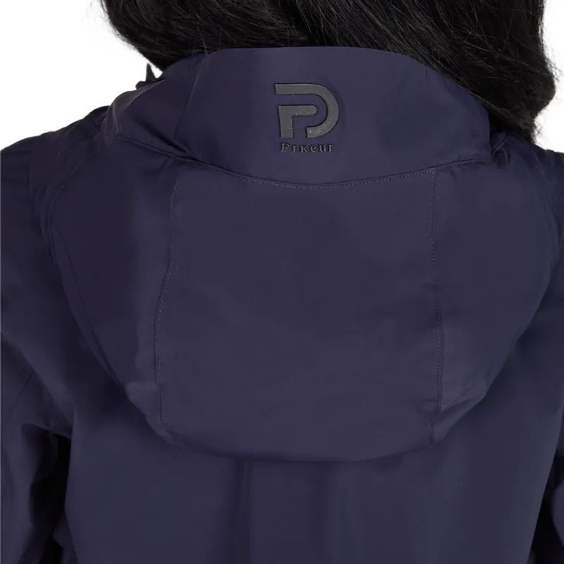 Pikeur Core 1024 Womens Quilted Rain Jacket - Night Blue-5