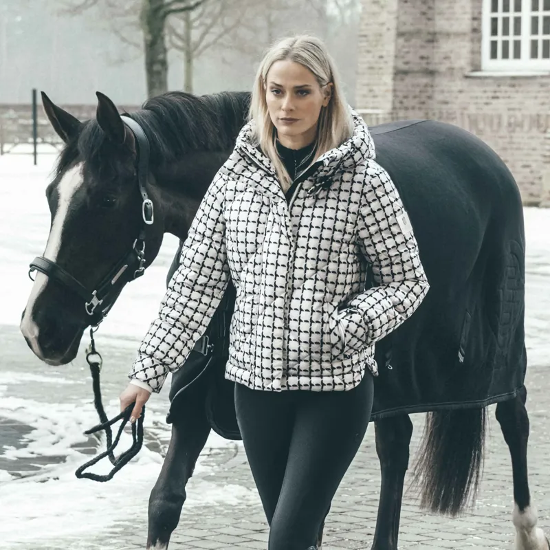 Pikeur Selection 2016 Diamond Quilted Womens Jacket - Soft Cream-2