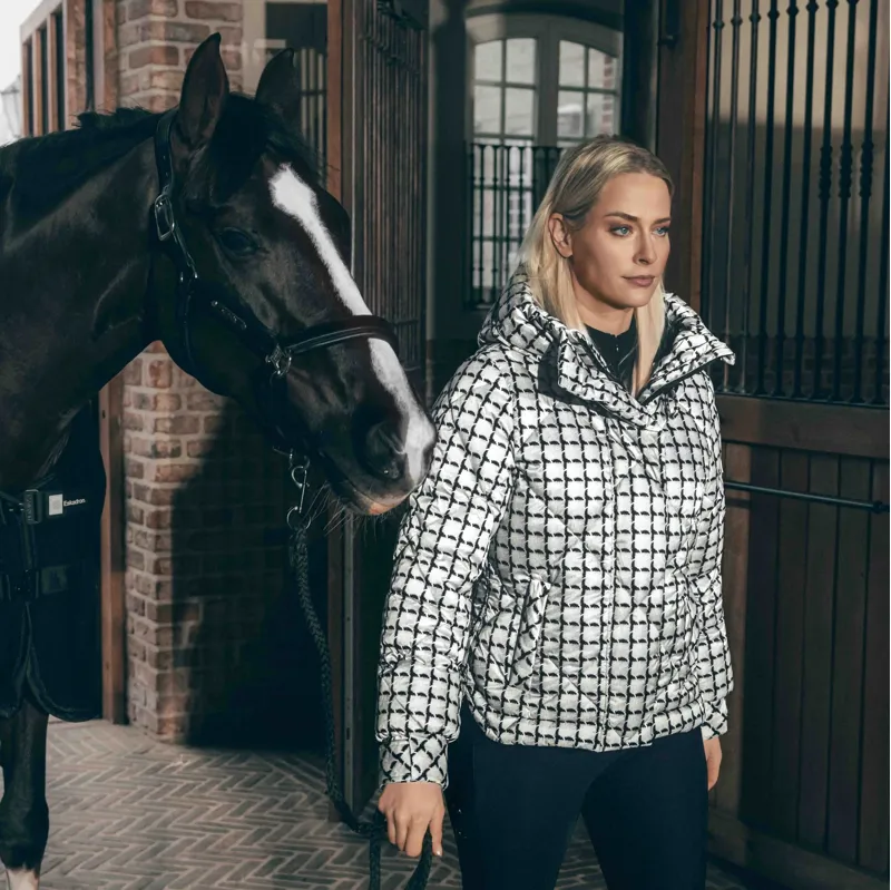 Pikeur Selection 2016 Diamond Quilted Womens Jacket - Soft Cream-3