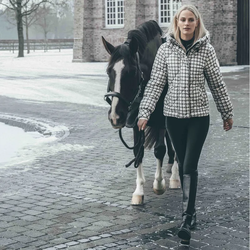 Pikeur Selection 2016 Diamond Quilted Womens Jacket - Soft Cream-5