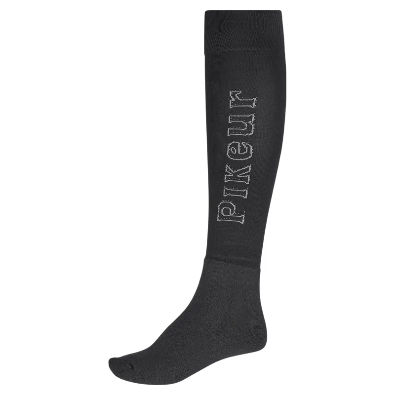Pikeur Selection 2710 Wool Womens Tall Socks - Black