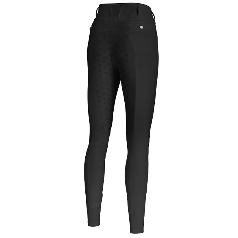 Pikeur Linn SD Full Grip Ladies Breeches - Black-1