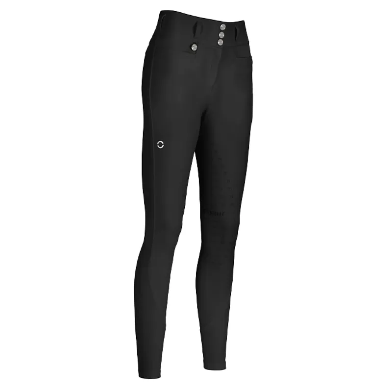 Pikeur Linn SD Full Grip Ladies Breeches - Black