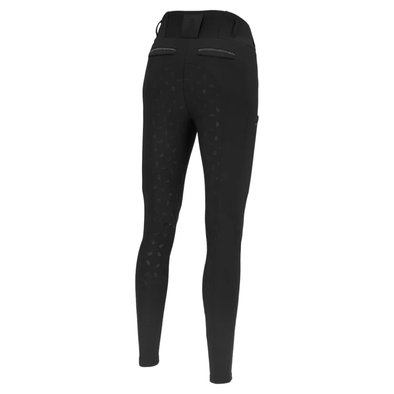 Pikeur Linnett 6555  Womens Full Grip Breeches - Black-1