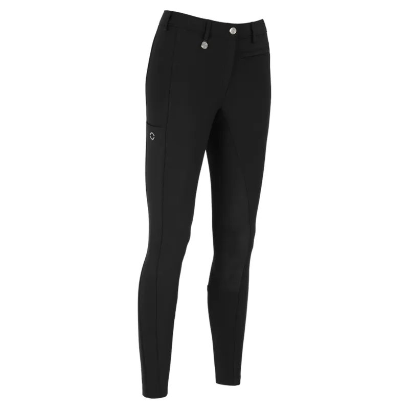 Pikeur Lugana Womens FFL FlexTec Full Grip Breeches - Black