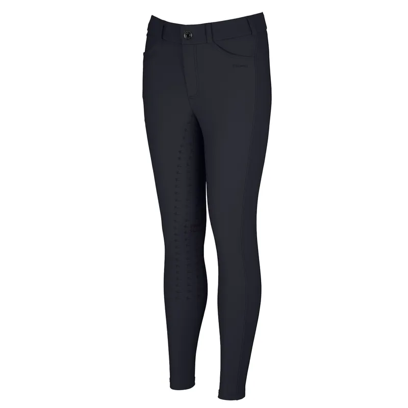 Pikeur New Braddy SD Full Grip Girls Breeches - Black