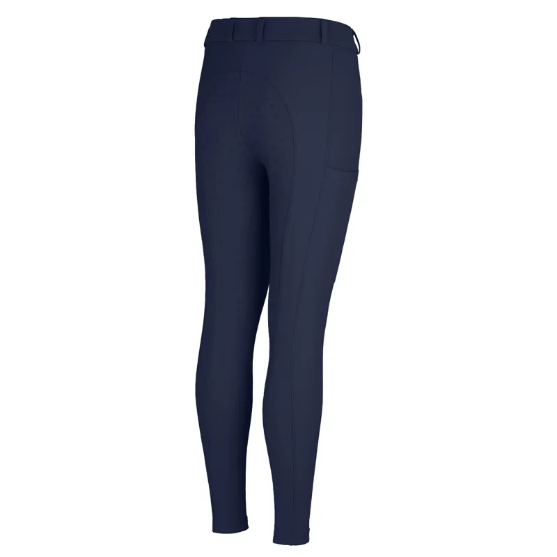 Pikeur New Braddy SD Full Grip Girls Breeches - Nightblue-1