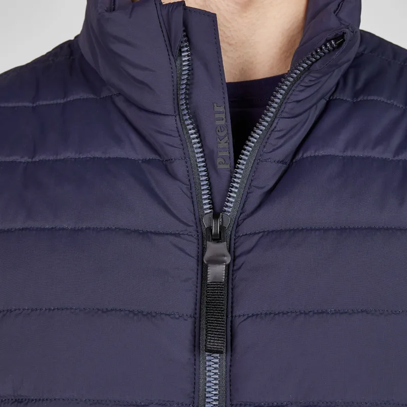 Pikeur Core 1007 Mens Quilted Gilet - Nightblue-4