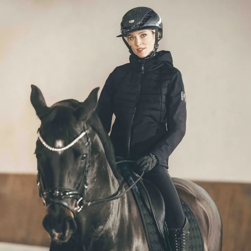 Pikeur Selection 2048 QuiltShield Womens Fleece Jacket - Black-2