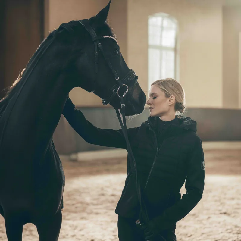 Pikeur Selection 2048 QuiltShield Womens Fleece Jacket - Black-7