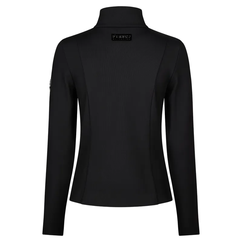 Pikeur Selection 2290 Womens RippedFleece Jacket - Black-3