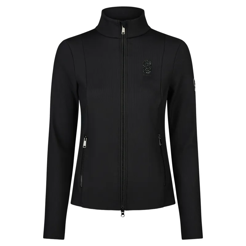 Pikeur Selection 2290 Womens RippedFleece Jacket - Black-2