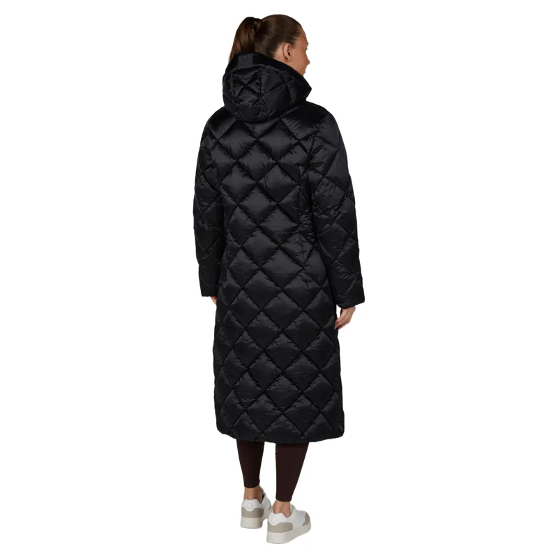 Pikeur Selection 2025 Diamond Quilted Womens Long Coat - Black-4