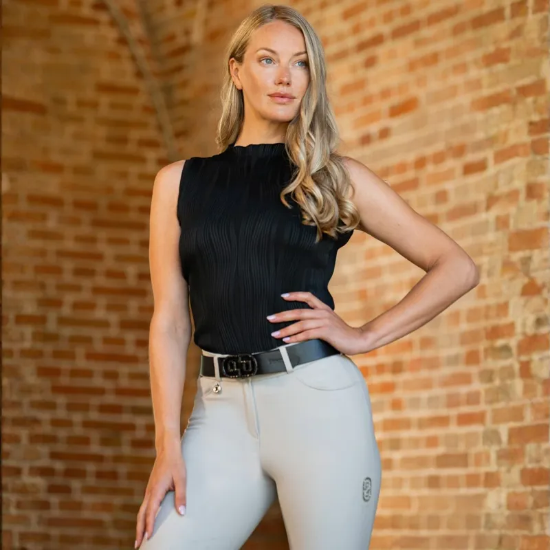 Pikeur Selection 1245 Womens Sleeveless Top - Black-6