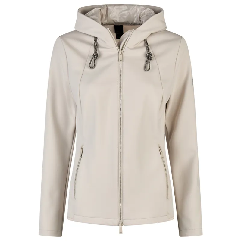 Pikeur Selection 8045 Womens Fleece Jacket - Pale Grey